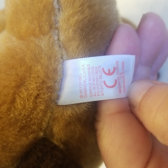 Ty Beanie  Richie The Beaver Plush - Picture 6 of 8
